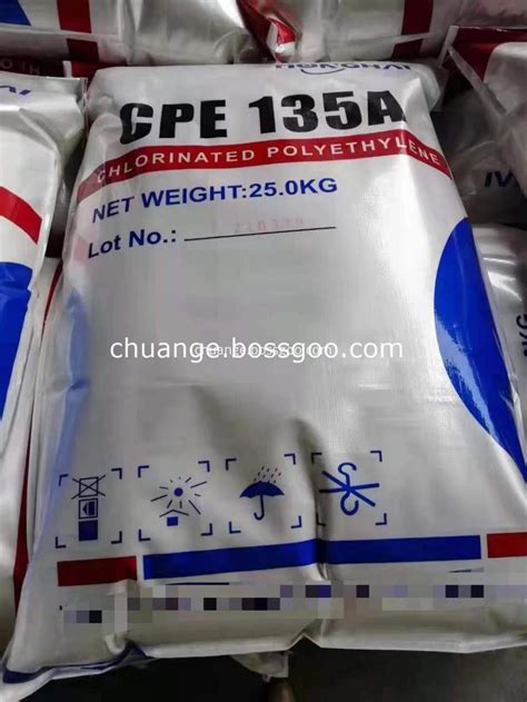 Chlorinated Polyethylene 135a Cpe For Pvc High Quality Chlorinated