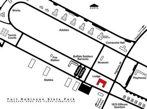 Fort Robinson State Park Map – The World Map