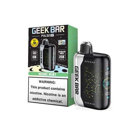 Geek Bar Pulse X K Miami Mint Disposable Vape Puffholic Vape