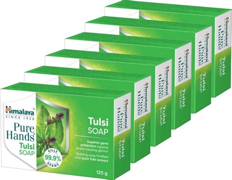 Himalaya Pure Hands Tulsi Soap 125g Pack Of 66 X 125 G V Share U Buy