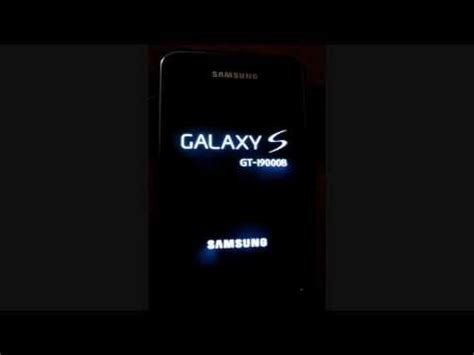 Galaxy S Boot Shutdown Animation Youtube