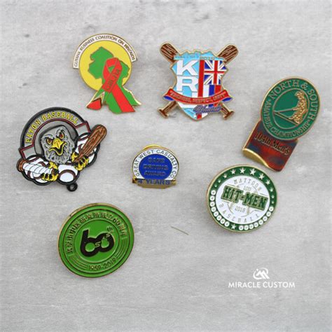 Custom Metal Lapel Pins No Minimum Miracle Custom