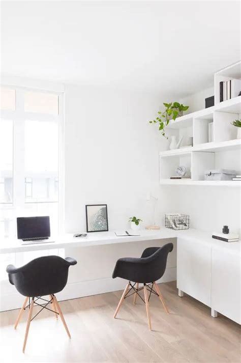 43 Black And White Home Office Decor Ideas - Shelterness