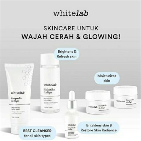 Jual Original Paket Whitelab Brightening Series Shopee Indonesia