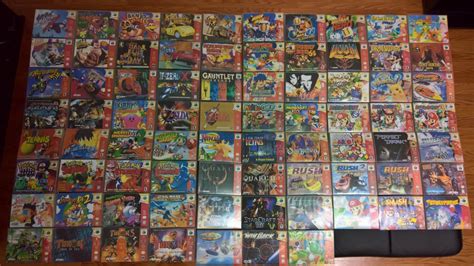 My N64 Collection Happy 20th Anniversary N64 Gamecollecting