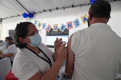 Más de medio millón de personas están protegidas contra influenza en