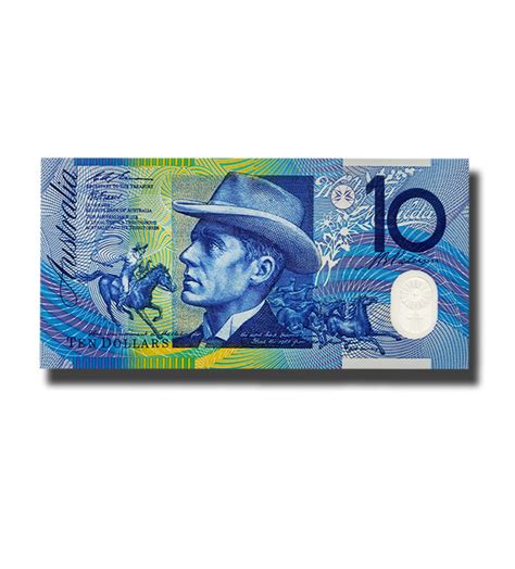 2012 Australia 10 Dollars Polymer Banknote 2008 2013 Uncirculated