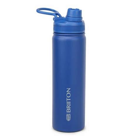 Ml Briiton Thermoflask Aurum Blue Hydraflask Hot And Cold Water Bottle At Rs In New Delhi