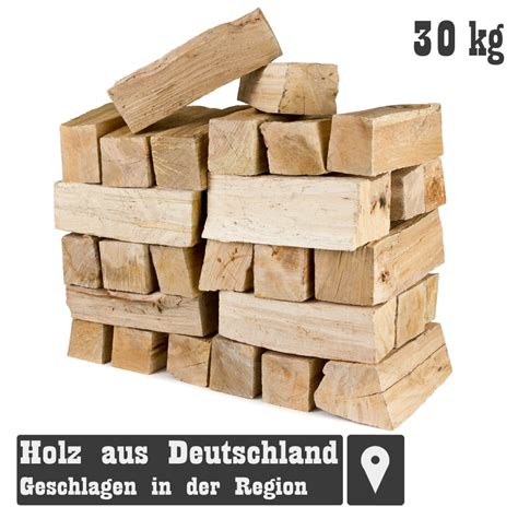 Buche Smoker Holz Räucherholz Brennholz 30 kg Buchenholz ohne Rinde 25