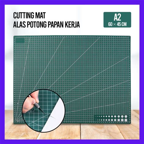 Jual Tokomaspul Cutting Mat Ukuran Besar A X Cm Alas Potong