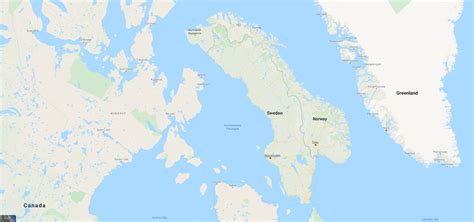 Baffin Island but it's Scandinavia : r/mapporncirclejerk