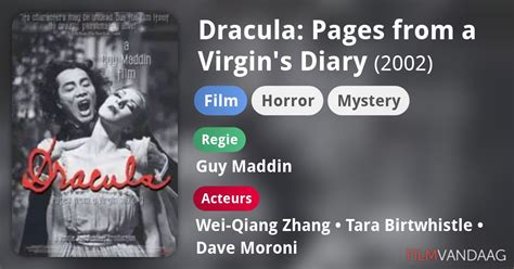 Dracula Pages From A Virgin S Diary Film 2002 FilmVandaag Nl