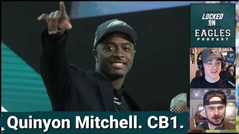 Philadelphia Eagles STEAL CB Quinyon Mitchell With 22nd Pick In The