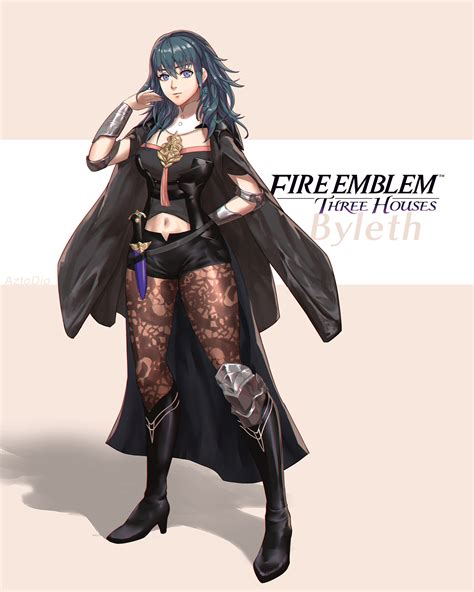 Artstation Byleth Fire Emblem Three Houses