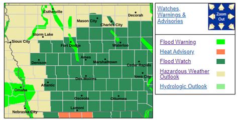 Much Of The State Is In A Flood Watch Or Warning Radio Iowa