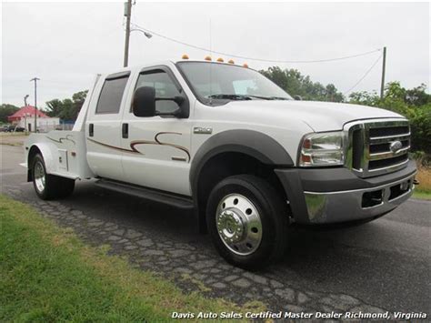 2005 Ford F 450 Super Duty Lariat Crew Cab Long Bed Western Hauler