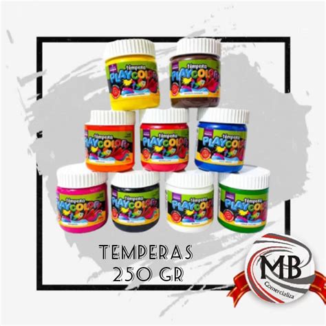 Temperas Pote Gr Play Color Mb Comercializa