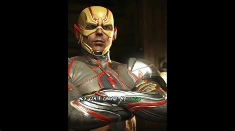 Injustice 2 Reverse Flash Intro Flash Dialogues Youtube