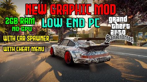 How To Install New Graphic Mod In Gta San Andreas Low End Pc YouTube