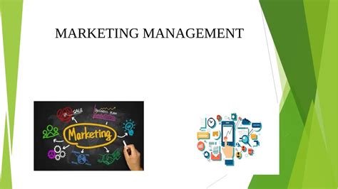 Marketing Management Presentation