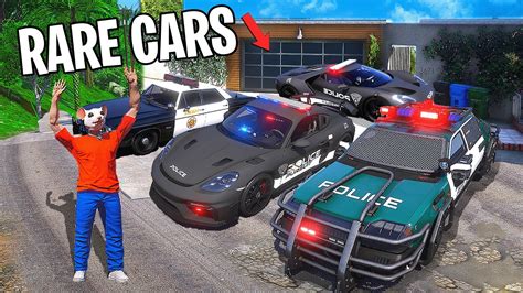 Stealing RARE Cop Cars GTA 5 RP YouTube