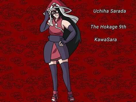 Sarada the 9th Hokage of the leaf village. by KuzumiSendju4321 on ...