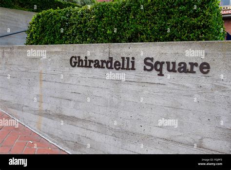 Ghirardelli Square Hi Res Stock Photography And Images Alamy