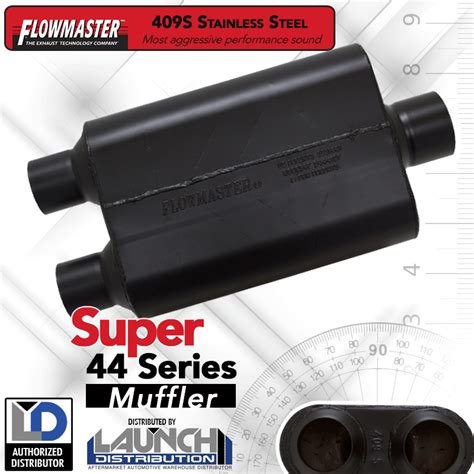 New Flowmaster Super 44 Series Muffler Launch Distribution