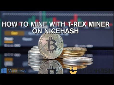 HOW TO MINE WITH TREX ON NICEHASH T Rex V0 24 7 VS NBMiner V39 7