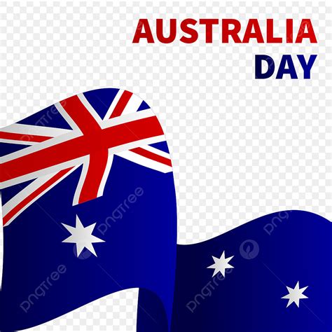 Happy Australia Day Vector Hd Images, Australia Day With Flag ...