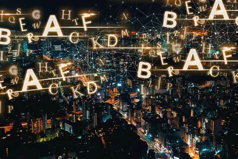 Alphabets With Downtown Los Angeles Stock Photo By Melpomene