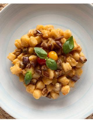 Gnocchetti Di Patate Con Melanzane E Scamorza Affumicata Al Ta Cucina