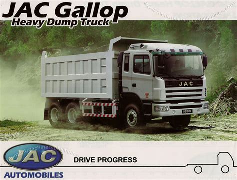 Jac Motors Heavy Dump Truck Gallop Philippines