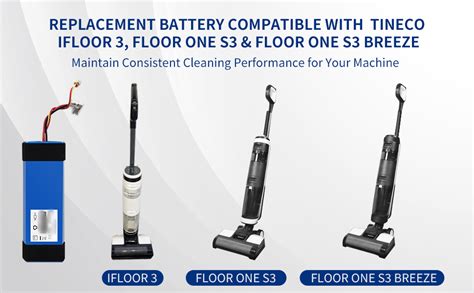 Amazon 4 0Ah Battery Replacement Compatible With Tineco IFloor 3