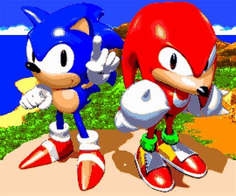 Logo Less ‘sonic And Knuckles Title Screen Jsevion On Tumblr