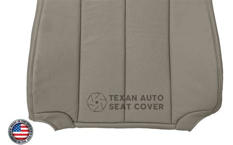 2007 To 2014 Ford Expedition Perforated Leather Seat Replacement Cover Gray Ebay