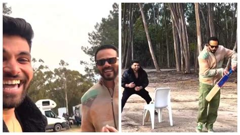 Khatron Ke Khiladi 13 Shiv Thakare Enjoys Gully Cricket With Rohit