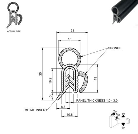 Новый уплотнитель задней двери Volkswagen T4 на Volkswagen Caravelle ...