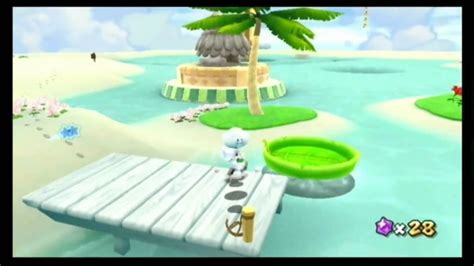 Super Mario Galaxy Galassia Spiaggia Stellata Youtube