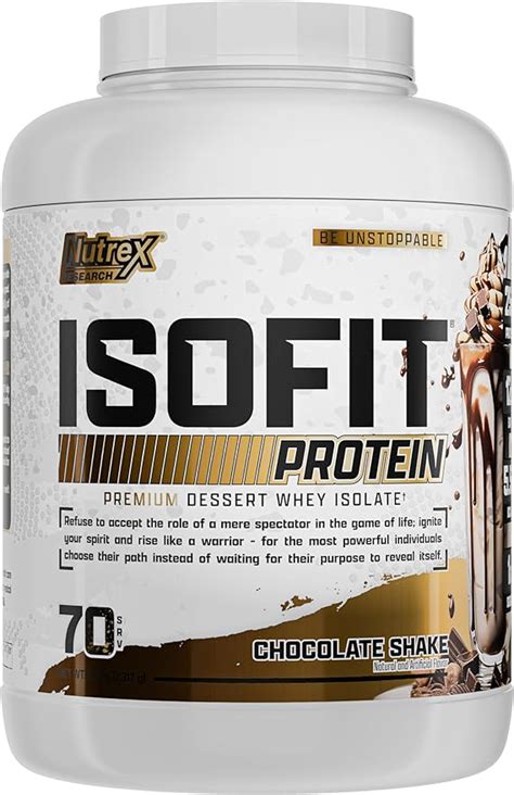 Nutrex Research Isofit Whey Isolate Protein Prote Na Whey