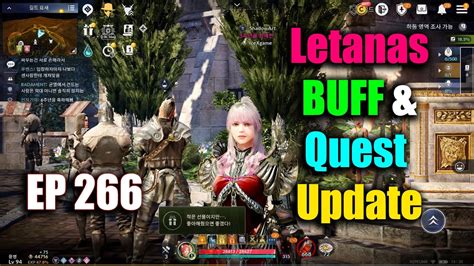 Black Desert Mobile Letanas Buff And Quest Update Ep 266 Youtube