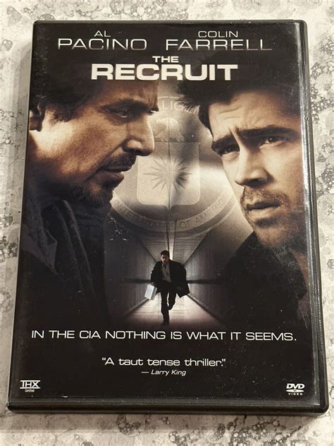 The Recruit Featuring Al Pacino Colin Farrell Dvd Tested Ebay