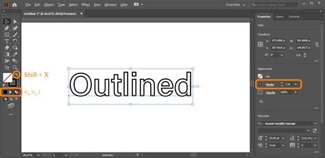 How to Outline Text in Illustrator | Webtopic