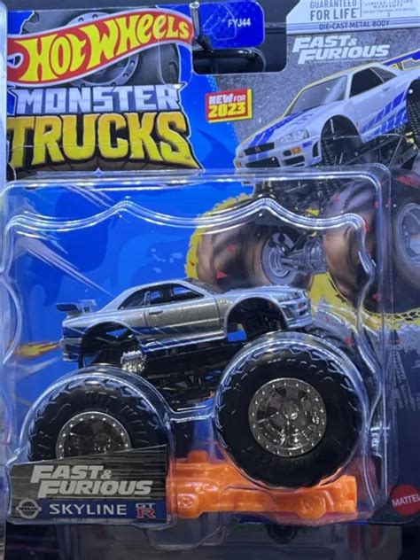 Hot Wheels Nissan Skyline R Gt R Monster Truck Fast Furious