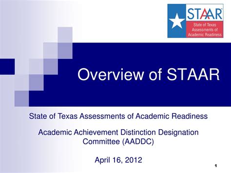 Ppt Overview Of Staar Program In Texas Academic Readiness And Graduation Requirements