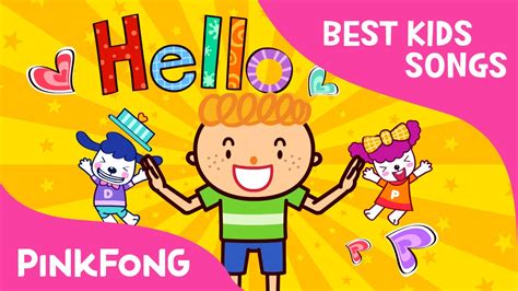 Hello Best Kids Songs Pinkfong Songs For Children Youtube Music