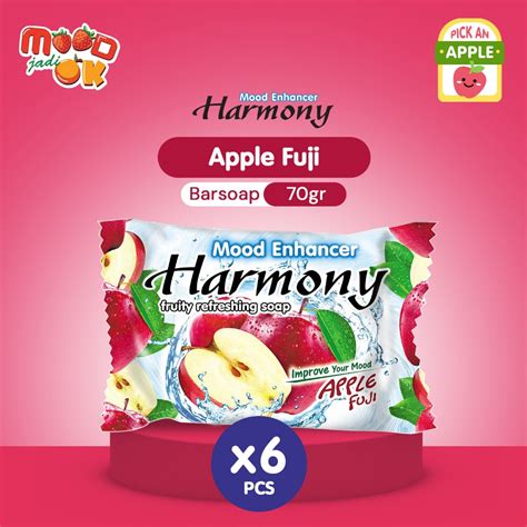 Jual Bundling Harmony Sabun Buah Apple G Pcs Shopee Indonesia