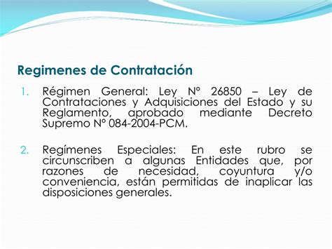 PPT Ley De Contrataciones Y Adquisiciones Del Estado PowerPoint