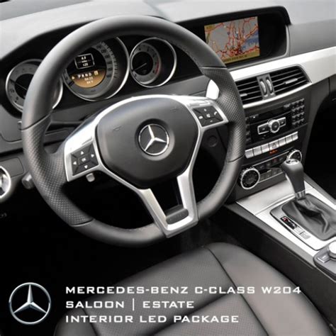 Mercedes Benz C-Class W204 Complete Interior LED Pack