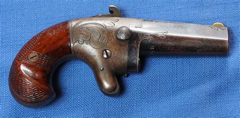 Moores Patent National Arms Co No 2 Deringer Steel Shot